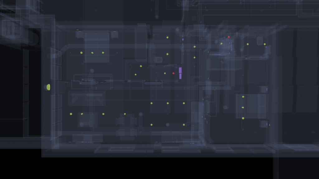 Level 4 lighting layout plan at Ironworks Dublin, showing downlight positions room by room, by Trident BIM